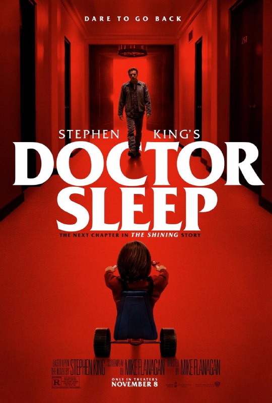 名称：睡梦医生 Doctor Sleep (2019)描述：《Doctor Sleep》改编自斯蒂芬·金2013年发行的同名恐怖小说，将以《闪灵》中的儿子Danny Torrance为主角，40岁的Danny因儿时在冬季山顶酒店的遭遇留下了心理阴影