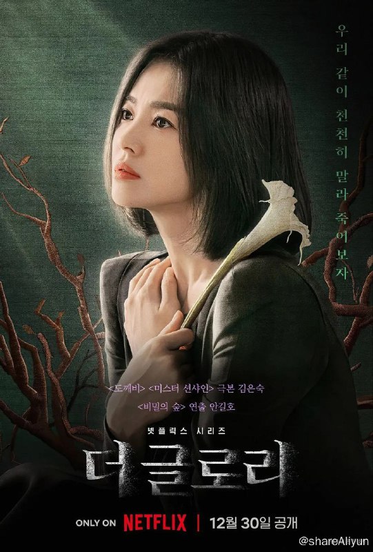 名称：黑暗荣耀(2023）【16集全】【4K.SDR】【高码率】【韩语】【内封简繁】描述：文同珢（宋慧乔 饰）出生在一个贫穷的家庭之中，高中时期，她不幸被班上由朴涎镇（林智妍 饰）和全宰寯（朴成焄 饰）等人组成的小团体选中，成为了他们霸凌的对象