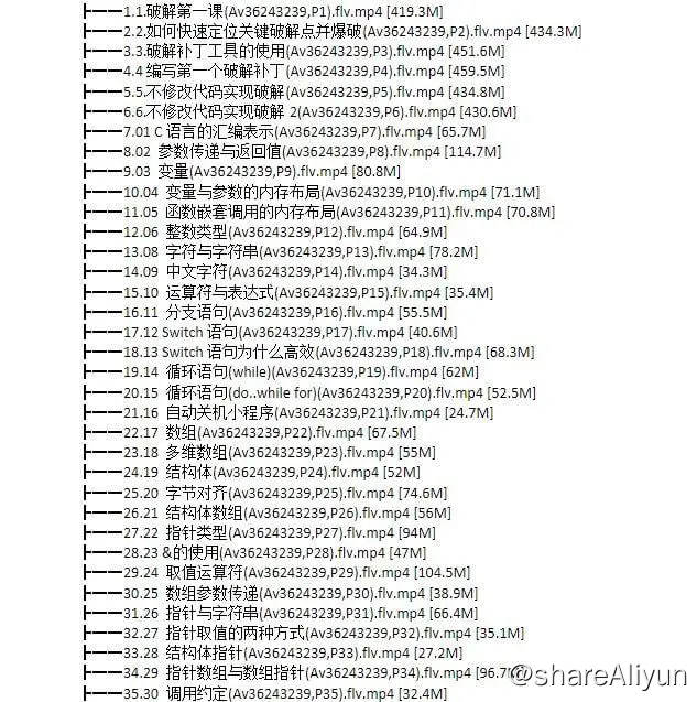 名称：【滴水】网络逆向破解 基础+中级+就业班合集（完结）描述：初级版+中级班+就业班完整培训课程，课程以易语言全面讲解逆向破解思路与流程