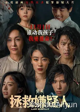 名称：拯救嫌疑人 (2023) 4K.HQ.60FPS.DDP5.1描述：华人金牌女律师陈智琪（张小斐 饰）在女儿被绑架后，接到神秘电话要求她在五天之内为一位死刑犯做无罪辩护，否则撕票！被逼无奈下陈智琪联手警察金志雄（李鸿其 饰）展开调查，在搜寻线索的过程中，她为死刑犯辩护的行为受到了死者家属林淑娥（惠英红 饰）的质疑