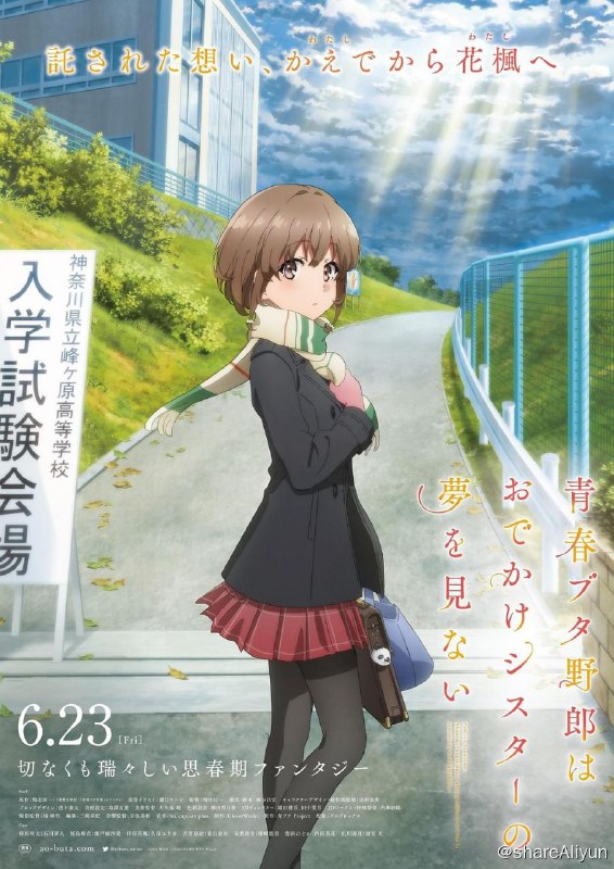 名称：青春期猪头少年不会梦到娇怜外出妹 [蓝光1080p][特效字幕]描述：暂无描述链接：
