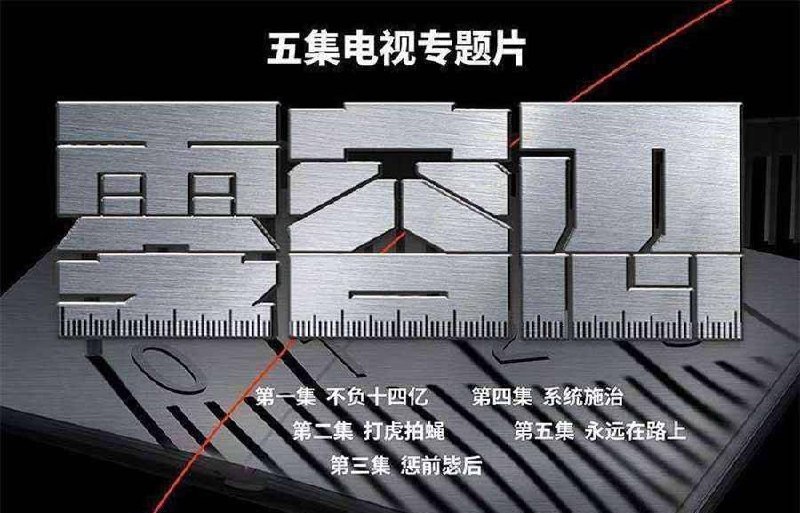 名称：零容忍 (2022)描述：反腐纪录片《零容忍》展现了党中央把握和运用党的百年奋斗历史经验，坚持自我革命，坚持全面从严治党战略方针，一刻不停推进党风廉政建设和反腐败斗争，系统施治、标本兼治，不断实现一体推进不敢腐、不能腐、不想腐战略目标，全面从严治党的政治引领和政治保障作用充分发挥