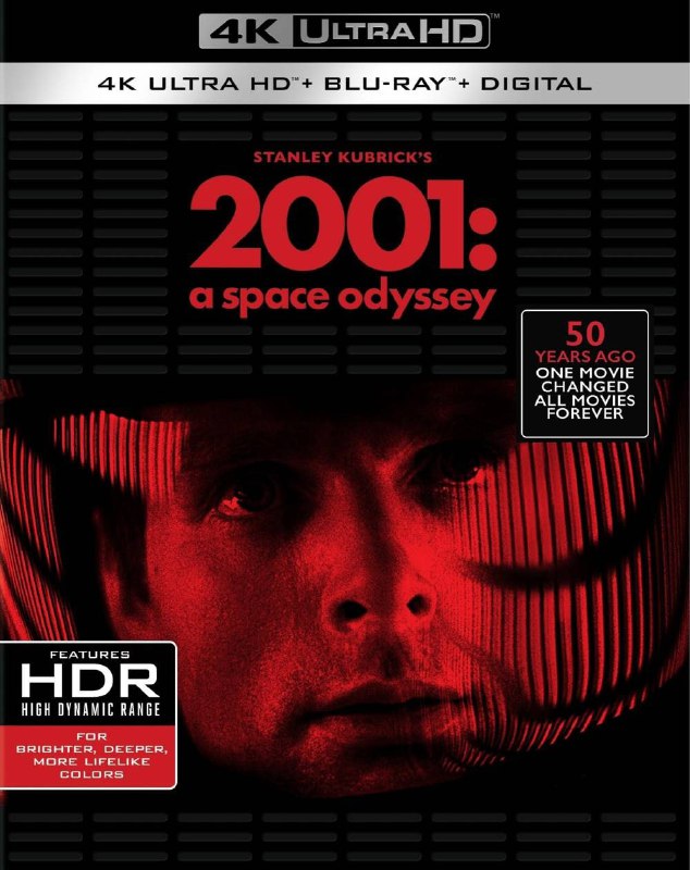 名称：2001太空漫游 4K原盘REMUX [杜比视界] [内封简英双字]描述：2001太空漫游的剧情简介 · · · · · ·  这部影片是库布里克花了四年时间制作的充满哲学命题的鸿篇巨制