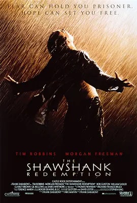 名称：肖申克的救赎 The Shawshank Redemption (1994)中字 1080P描述：一场谋杀案使银行家安迪（蒂姆•罗宾斯 Tim Robbins 饰）蒙冤入狱，谋杀妻子及其情人的指控将囚禁他终生
