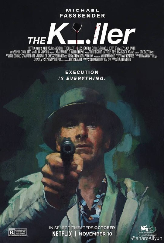 名称：杀手 The Killer (2023) 1080p NF 内封多国语【惊悚片】描述：发生致命的失误后，这名刺客在一场国际追捕行动之中与雇主们和他自己展开对抗 — 而他坚称这绝不是私人恩怨