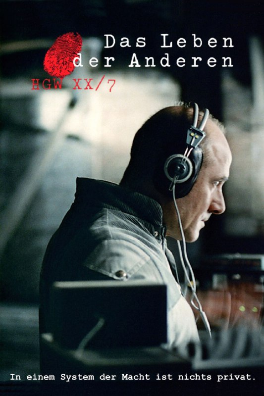 名称：窃听风暴 原盘Remux描述：《窃听风暴》是由弗洛里安·亨克尔·冯·多纳斯马尔克执导，乌尔里希·穆埃、塞巴斯蒂安·考奇、马蒂娜·戈黛特等主演的悬疑片