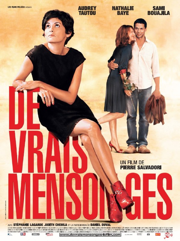 名称：美丽的谎言 De vrais mensonges (2010)描述：埃米莉·当德里厄(奥黛丽·塔图 Audrey Tautou饰)，一位前卫的年轻女理发师
