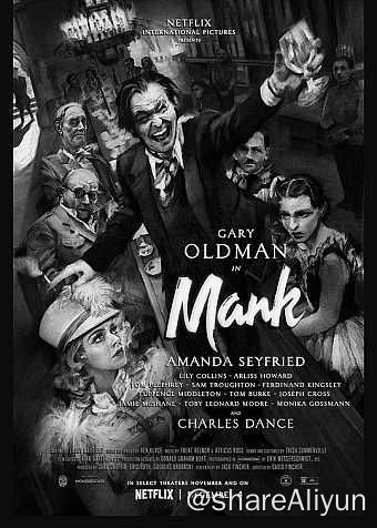 名称：曼克 (2020) 4K HDR & Dv 中字内嵌字幕描述：随着赫尔曼·J·曼凯维奇争分夺秒地完成奥逊·威尔斯的《公民凯恩》剧本，人们将通过这位尖刻的社会评论家兼嗜酒编剧的视角，重新审视 20 世纪 30 年代的好莱坞