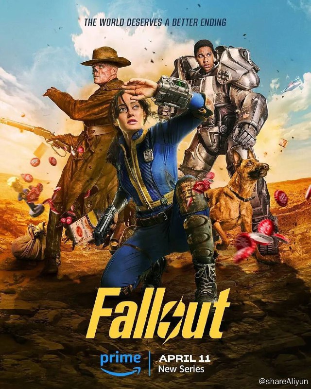 名称：辐射 2024最新 S01全集描述：该剧改编自同名游戏，讲述了在一个艺术、科技和文化风格为1950年代的复古未来主义的架空世界，一场核战争在2077年10月23日爆发后所带来的后末日废土世界的故事