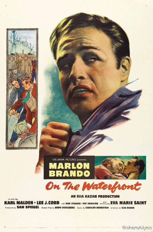 名称：码头风云（豆瓣：7.9）描述：纽约港的码头上，以约翰尼为首的黑社会势力无情地压迫着码头工人们