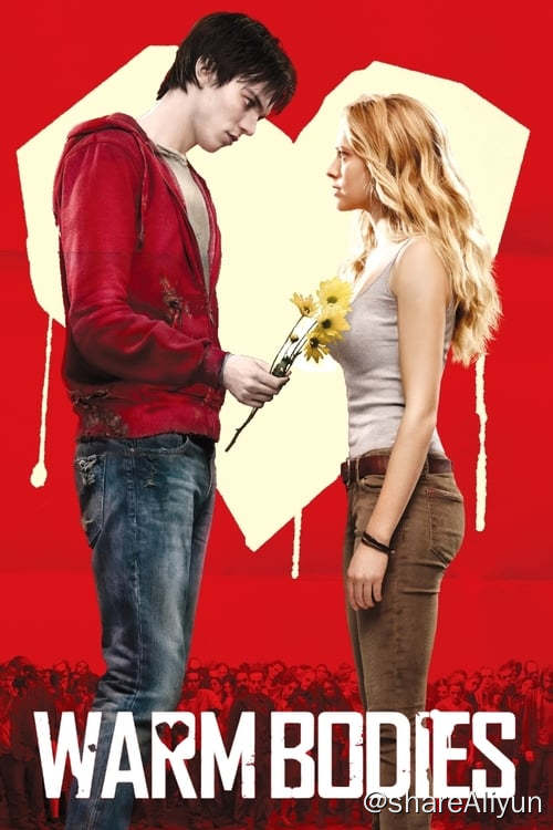 名称：血肉之躯 (2013)描述：他（尼古拉斯·霍尔特 Nicholas Hoult 饰）是一只生活在末世的僵尸，依稀只记得自己的名字里有个“R”