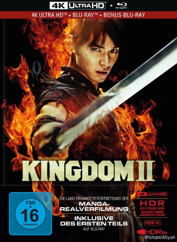 名称：《王者天下2》4K原盘REMUX [HDR10+] [内封简、繁中字]描述：王者天下2的剧情简介 · · · · · ·  山崎贤人、吉泽亮、长泽雅美、桥本环奈主演的漫改真人电影《王者天下》确定将推出续集！导演佐藤信介将携原班卡司回归，漫画原作者原泰久参与剧本创作