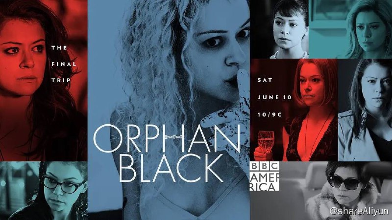 名称：黑色孤儿 Orphan Black S01-S05 1080p BluRay 高码 + 普码 外挂双语描述：剧集讲述流浪的孤儿、街头变色龙莎拉目睹一个女人自杀后假冒死者的身份领取一笔数目可观的存款后陷入危险的谜局的故事