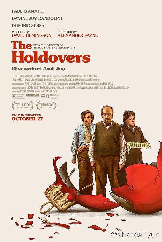 名称：留校联盟 The Holdovers (2023)描述：预科学校巴顿学院的老师保罗（保罗·吉亚玛提 饰）不太受欢迎，不管是学生、老师还是校长，都不太喜欢他，他们觉得他浮夸又僵化