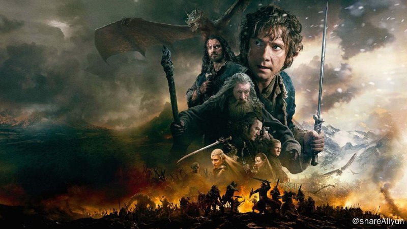 名称：霍比特人 The Hobbit 三部曲 刮削 原盘描述：《霍比特人》（英语：The Hobbit）是一系列史诗奇幻冒险电影，由彼得·杰克逊执导并兼剧本编写和制片的工作，剧情根据J·R·R·托尔金于1937年所著的小说《哈比人历险记》改编