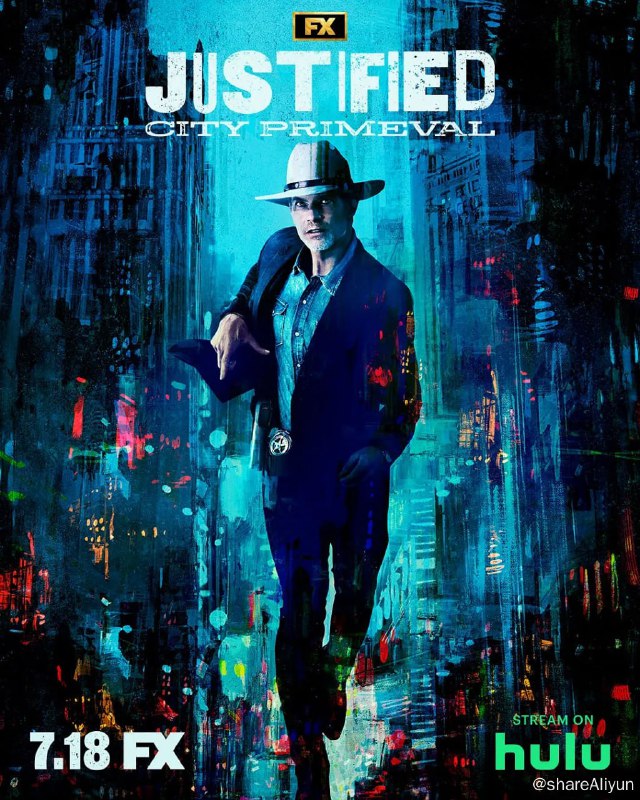 名称：火线警探：原始城市 Justified: City Primeval (2023) 8集完结描述：该剧改编自《火线警探》原作者Elmore Leonard的小说《City Primeval: High Noon In Detroit》，讲述8年后，已经离开肯塔基去往迈阿密的Raylan继续担任法警，也抚养着14岁女儿