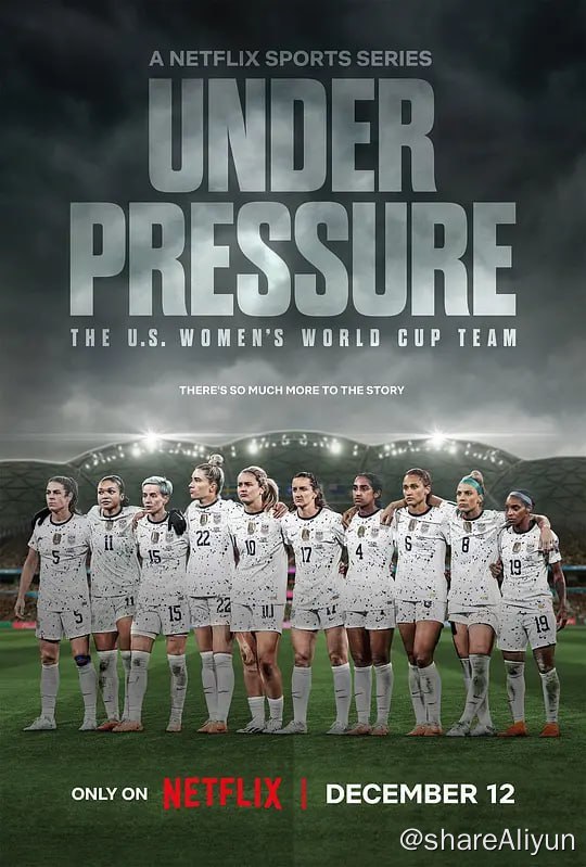 名称：压力之下：美国女足世界杯队 Under Pressure: The U.S. Women's World Cup Team (2023) 4集完结 纪录片描述：这部体育剧集将让观众全方位密切关注美国国家女子足球队的球员和教练，并揭示这支足球史上获奖最多的球队的内幕