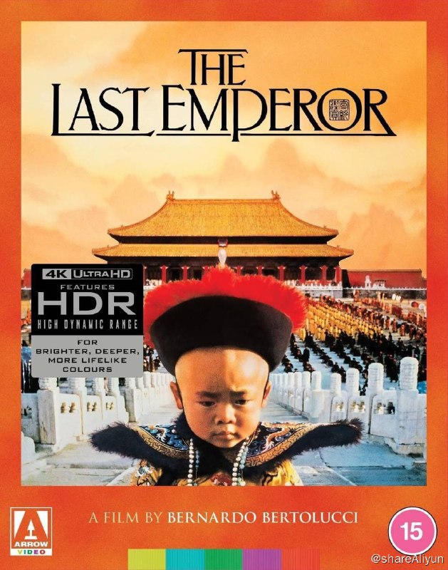 名称：末代皇帝 (1987) 1080P 加长版 默认国语  国英双音轨 中字外挂/内嵌字幕描述：溥仪（尊龙 饰）的一生在电影中娓娓道来