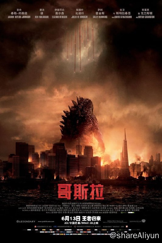 名称：哥斯拉(2014)4K PROPER REMUX描述：故事围绕一位人类大兵的生活展开