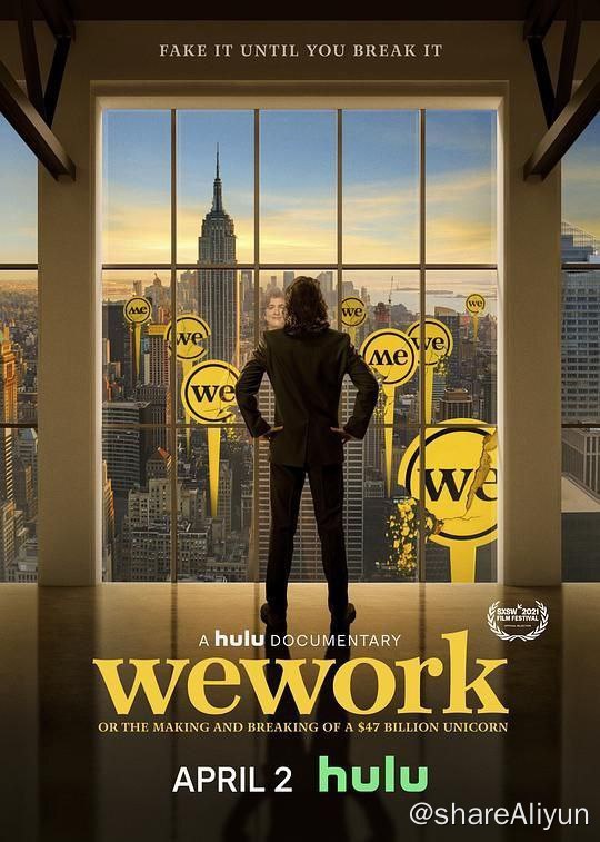名称：WeWork：470亿美元独角兽的崛起与破裂 (2021) 4K SDR 中英外挂字幕描述：WeWork: or the Making and Breaking of a $47 Billion Unicorn explores the rise and fall of one of the biggest corporate flameouts and venture capitalist bubbles in recent years – the story of WeWork, and its hippie-messianic leader Adam Neumann.链接：