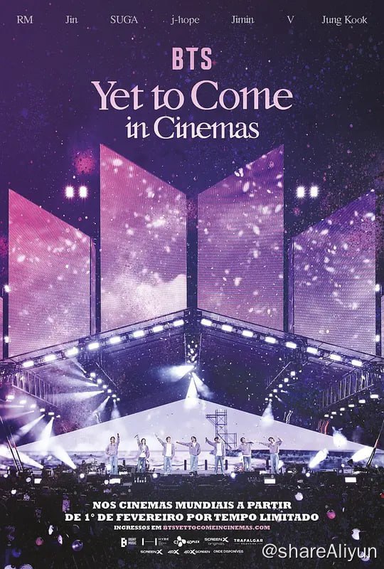 名称：防弹少年团：稍待未来 BTS: Yet to Come in Cinemas (2023)描述：防弹少年团釜山演唱会纪录片链接：