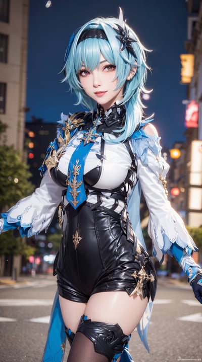 名称：Eula  Realistic Genshin LORA描述：AI模型链接：