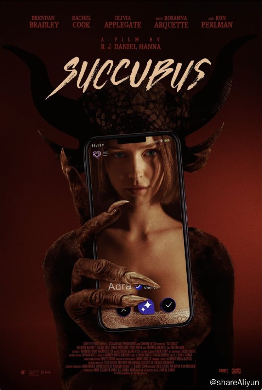 名称：魅魔 (2024) [9.24新片] 中文硬字幕描述：【女主颜值身材爆炸，化成恶魔线上勾引男主】经历了与妻子分居的新手父亲下载了一个交友软件，想让自己困惑的心绪得到缓解