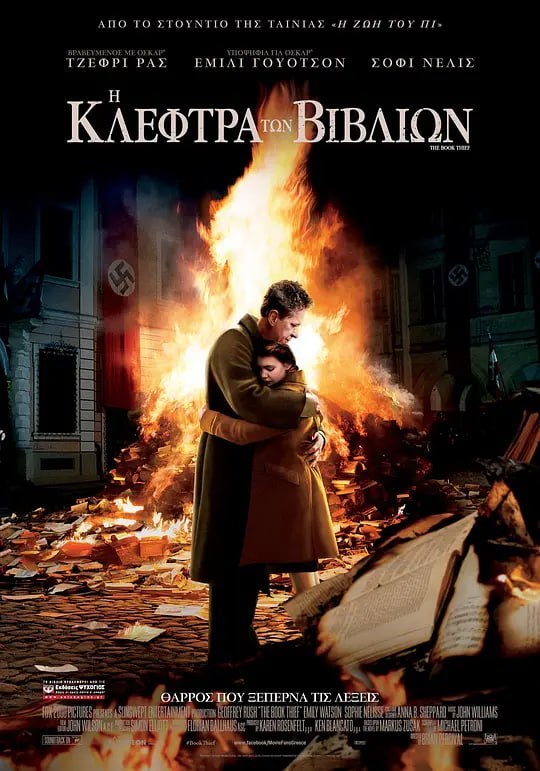 名称：偷书贼 The Book Thief (2013)描述：1939年的德国，9岁的小女孩莉赛尔和弟弟被迫送往慕尼黑远郊的寄养家庭
