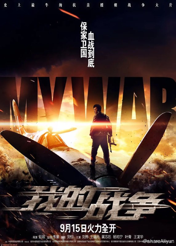 名称：我的战争 (2016)描述：抗美援朝4大战役时期，中国有这样一支英武勇猛的志愿军，他们为了保卫国家毅然决然远赴他乡，在并肩作战的日子里一起经历生死，建立了深厚的革命情感