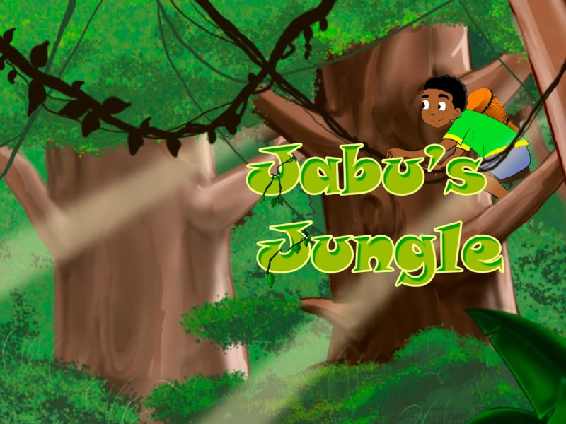 名称：《詹布的丛林冒险 Jabu's Jungle》描述：英文版，Jabu是来自开普敦Masiphumelele的一个勇敢的男孩，他的魔力鼓会探索丛林并帮助有需要的动物