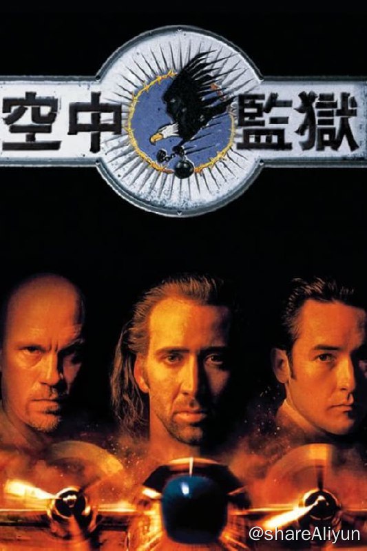 名称：空中监狱(1997)描述：空中监狱是美国运送全美最危险的罪犯而专设的飞机