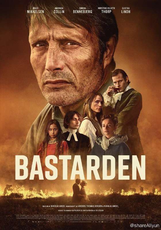 名称：杂种 Bastarden (2023)描述：故事讲述17世纪中期，丹麦国王弗雷德里克五世宣布日德兰岛的野生荒地应被驯化、耕种、殖民化，以便文明可以传播，为王室带来新税收