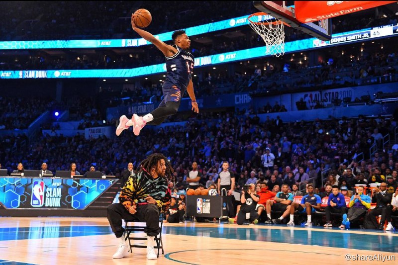 名称：2024年NBA扣篮大赛描述：2024NBA全明星扣篮大赛，马克-麦克朗和杰伦-布朗晋级决赛