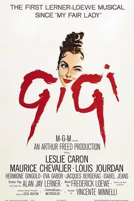 名称：金粉世界 Gigi (1958)描述：琪琪(莱斯利·卡伦 Leslie Caron 饰)是一个美丽天真的少女，自小被祖母抚养长大的她养成了自由又不羁的性格
