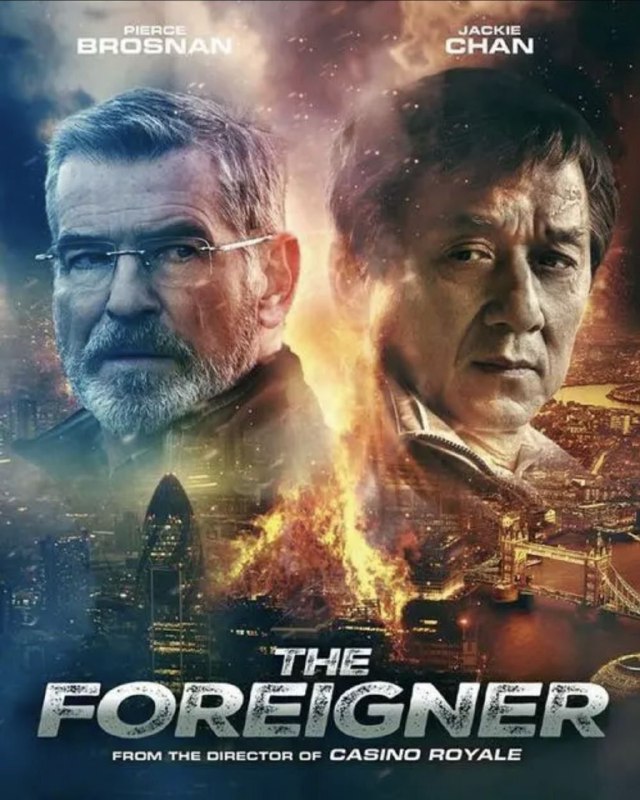 名称：英伦对决  原盘                    蓝光  1080P  REMUX描述：The Foreigner影片年代：2017影片产地：中国、英国对白语音：英语影片字幕：中英外挂字幕电影简介：关玉明（成龙饰）年轻时打过越战，当过特种兵