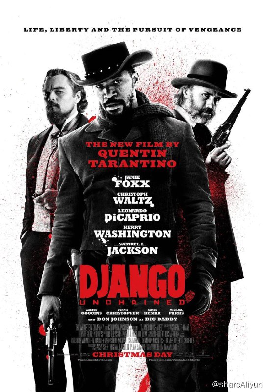 名称：№142 被解救的姜戈 Django Unchained 2012（国英双语双字）描述：1858年，美国南北战争前两年