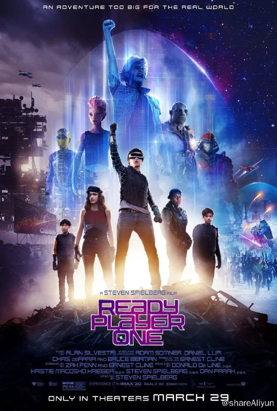 名称：头号玩家 Ready Player One (2018)描述：故事发生在2045年，虚拟现实技术已经渗透到了人类生活的每一个角落