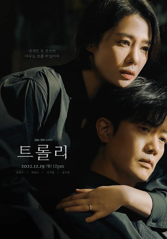 名称：Trolley：命运交叉点 更新11集描述：韩国 / 剧情 爱情 / 2022-12-19(韩国)首播 / 共16集因为一场突如其来的悲剧，国会议员的妻子被迫走出原本低调的生活，还要面对家族秘密和自己的痛苦过往