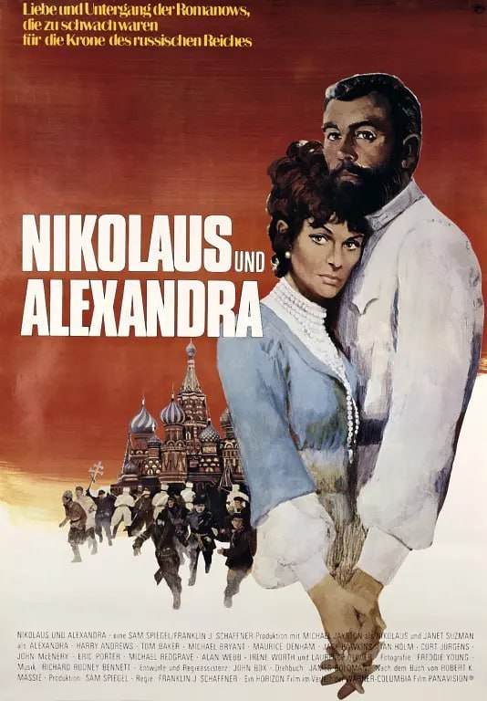 名称：俄宫秘史 Nicholas and Alexandra (1971)描述：詹姆斯．高曼编剧的本片描述俄国最后一位沙皇尼古拉斯二世晚年的生平故事，从1904年开始描述至1918年俄国革命后他们全家被处决的经过