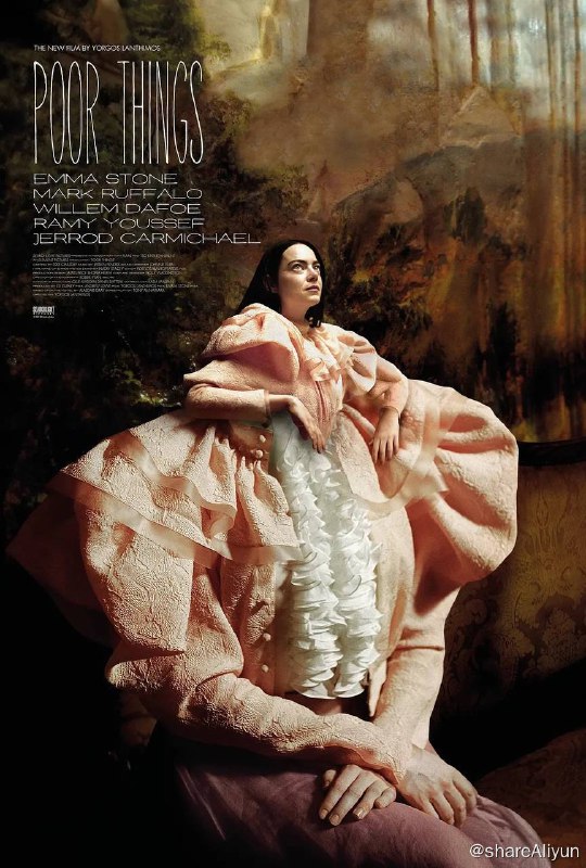 名称：可怜的东西 (2023) 2160p HDR&DV 外挂简英双语描述：贝拉·巴克斯特（艾玛·斯通 Emma Stone 饰）是一位年轻女子，她被才华横溢的非正统科学家戈德温·巴克斯特博士（威廉·达福 Willem Dafoe 饰）复活了