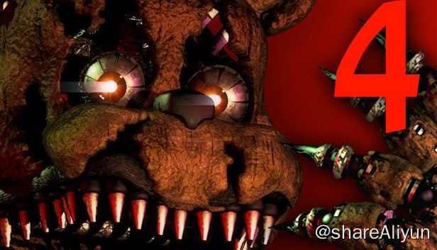 名称：Five Nights at Freddy's 4（普通版+万圣节版）描述：《Five Nights at Freddy's 4》是一款恐怖生存游戏，玩家需要在恐怖的环境中生存，应对恐怖机器人的袭击