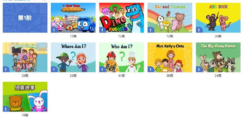 名称：Little Fox一起快乐学英语 第1阶段描述：Little Fox是全球最大的英文动画资源库，是韩国出品的一套体系较完善的动画内容的英语教学，是一个专业少儿英语教育公司