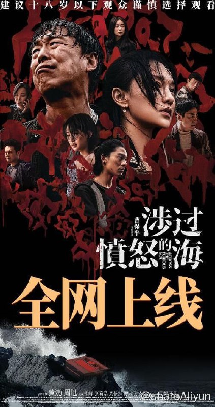 名称：涉过愤怒的海描述：老金（黄渤 饰）为供女儿金丽娜（周依然 饰）留学终日捕鱼，却换来女儿身中17刀离奇身亡的死讯，最大嫌疑人则指向她的男友李苗苗（张宥浩 饰）