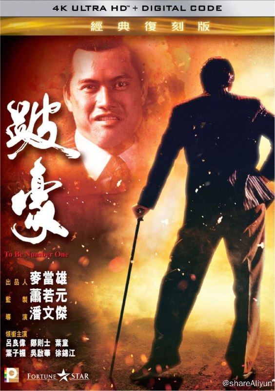名称：跛豪 (1991) 4K 国语 中字硬字幕描述：1962年，内地正值经济困难时期，随难民潮逃到香港的汕头青年吴国豪（吕良伟）因不甘被黑帮欺凌，投靠黑帮大佬肥波（郑则士），几场拼命的血战后，他被肥波重用，在黑帮中确立下地位，势力越来越大