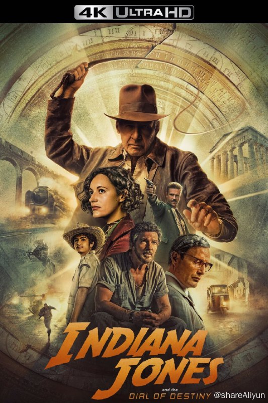 名称：夺宝奇兵5：命运转盘 (2023) 4K REMUX 原盘 HDR10 外挂双语 (已调轴适配蓝光) 【刮削】【和谐不补】描述：故事设定于上世纪60年代，琼斯博士（哈里森·福特 Harrison Ford 饰）即将迎来退休，但来访的故人之女海伦娜（菲比·沃勒-布里奇 Phoebe Waller-Bridge 饰）却打破了他平静的生活，后者希望和他一同寻找能够改变历史走向的宝物“命运转盘”，这也唤起了一段尘封已久的回忆