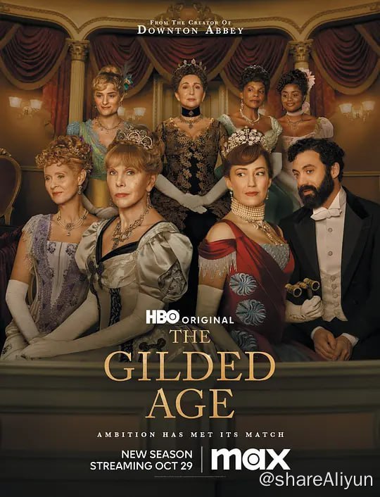名称：镀金时代 第二季 The Gilded Age (2023) 8集完结描述：“镀金时代”是经济发生巨大变革的一段时期，是大量财富被创造也被损失的一段时期，还是名门新贵激烈竞争的一段时期