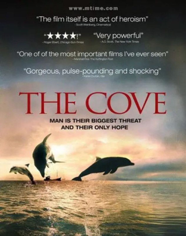 名称：海豚湾 1080P                    REMUX (蓝光 原盘)描述：The Cove影片年代：2009影片产地：美国对白语音：英语影片字幕：中字外挂字幕电影简介：该片讲述在著名的海洋哺乳类动物专家的带领下，一群动物保护人士冒着生命危险、突破重重阻碍走进了这一海湾，深入现场，记录下大量海豚被日本人屠杀的血腥场面