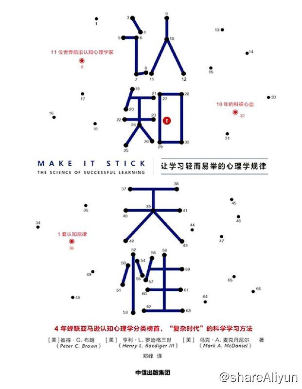 名称：认知天性：让学习轻而易举的心理学规律 | 电子书籍描述：本书可以看作是认知科学目前在“如何更有效地学习”这个课题上取得的所有成果总结