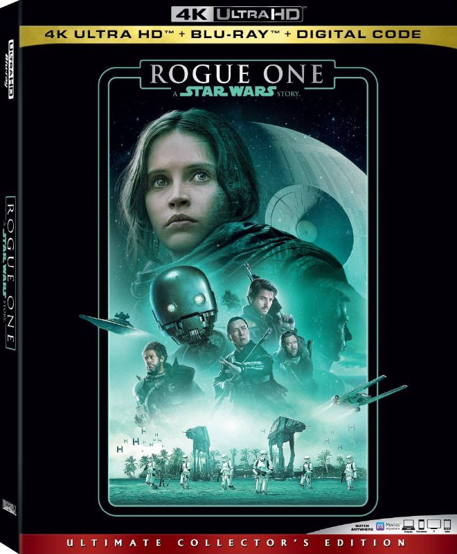 名称：星球大战外传：侠盗一号 4K原盘REMUX [HDR] [国英双语] [内封简英双字]描述：星球大战外传：侠盗一号的剧情简介 · · · · · ·  共和体制崩塌，银河帝国的阴影笼罩着宇宙文明每一个角落