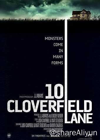 名称：科洛弗道10号 (2016) 4K HDR 中字外挂字幕描述：年轻女子米歇尔（玛丽·伊丽莎白·温斯特德 Mary Elizabeth Winstead 饰）不久前刚和男友发生争吵，她夜晚驾车奔驰在黑暗的公路上，突然遭遇严重车祸昏迷过去